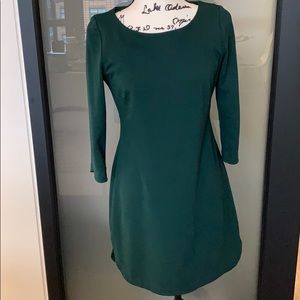 Hunter green dress